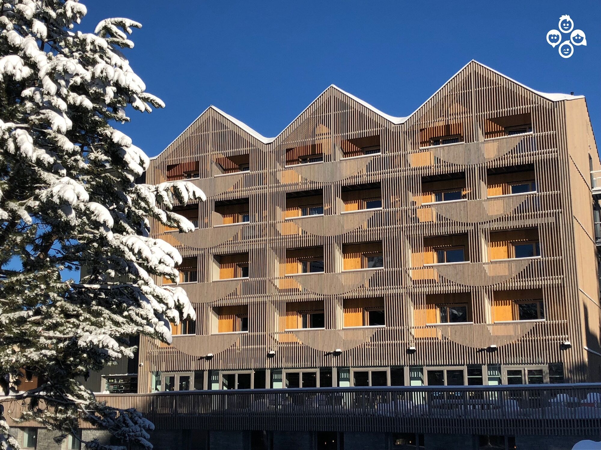 Hotel The People - Les 2 Alpes Les Deux Alpes Exteriér fotografie